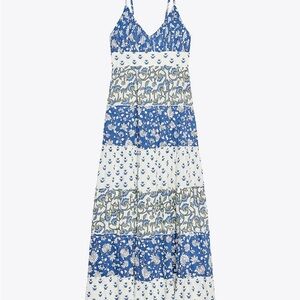 Zara Patchwork Print Panel Dress